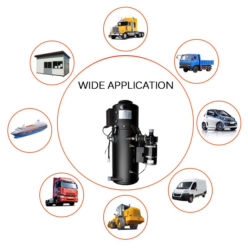 Winter Use Independent Heating Bus Preheater Air Conditioner 16Kw 20Kw 24V Diesel Water Engine Liquid Heater 30Kw for Truck